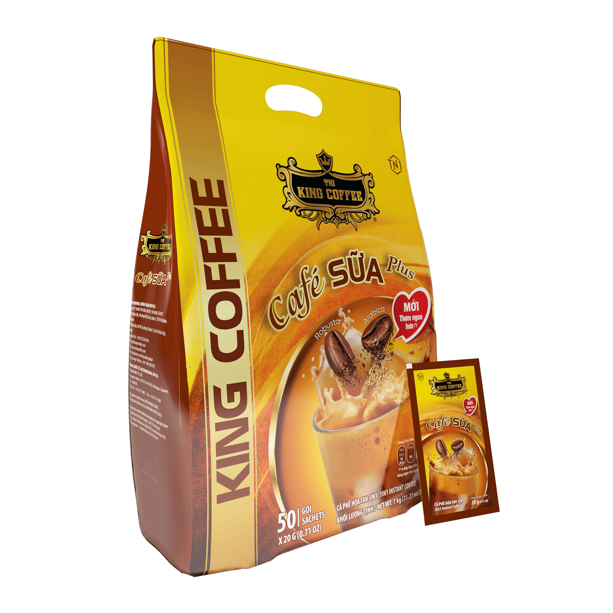 KING-COFFEE-Cafe-SUA-Plus-Tui-1kg-50-sachets-x-20g-mat-trc-sachets-1.png
